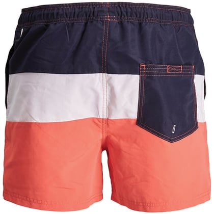 Kaufen Sie Jack & Jones jjibali Colorblocking Badeshorts Orange für nur € 19,99 bei Henk ter Horst fashion