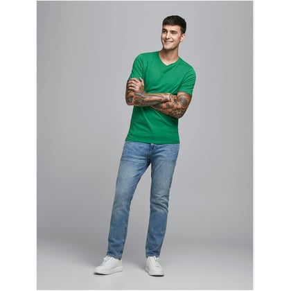 Kaufen Sie Jack & Jones Uni Rundhals-T-Shirt Grün für nur € 12,99 bei Henk ter Horst fashion