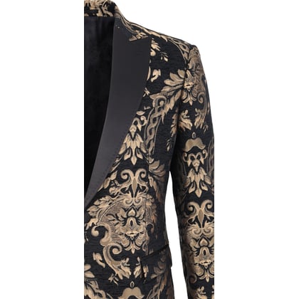 Kaufen Sie Barok colbert medaillion zwart Henk ter Horst Zwart für nur 132,97 € bei Henk ter Horst fashion
