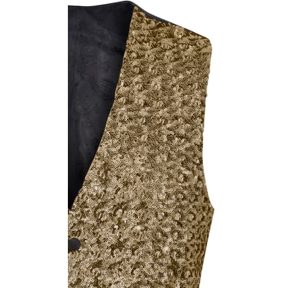 Kaufen Sie Henk ter Horst Feestgilet strcutuur pailletten glanzend glitter waistcoat smokinggilet, goud, blauw Goud für nur 99,95 € bei Henk ter Horst fashion