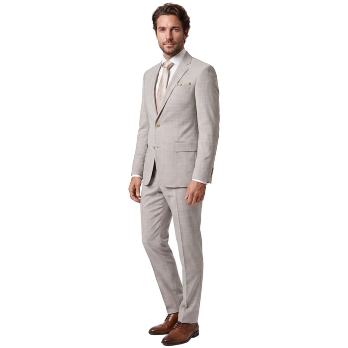 Kaufen Sie Henk ter Horst 2-tlg. Herrenanzug mit Karomuster Beige für nur 299,95 € bei Henk ter Horst fashion
