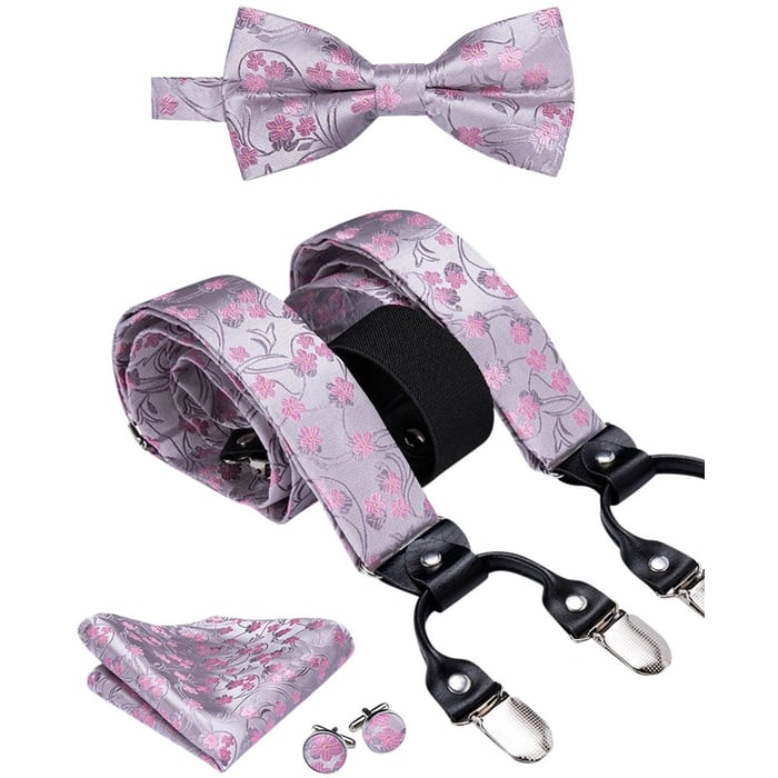 Kaufen Sie Henk ter Horst Hosenträger Satz Grau geblümt 4-Teiliger für nur € 49,95 bei Henk ter Horst fashion