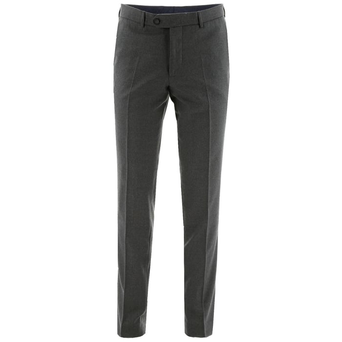 Kaufen Sie Woll slim fit Hose grau für nur € 89,95 bei Henk ter Horst fashion
