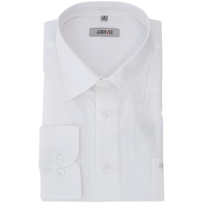 Kaufen Sie Arrivee Hemd langarm uni Weiß für nur  bei Henk ter Horst fashion