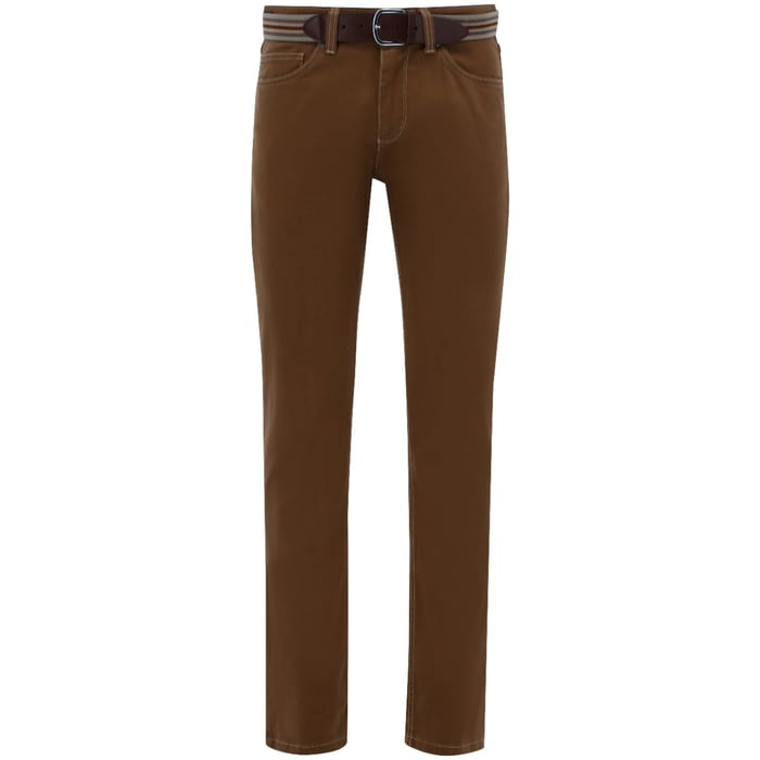 Kaufen Sie Exner Herren Stretchhose mit Gummiband Camel für nur 49,95 € bei Henk ter Horst fashion