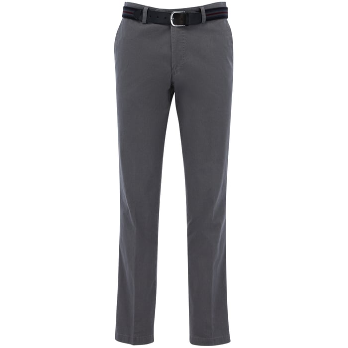 Kaufen Sie Exner heren stretchbroek met printpatroon en elastische band Donkergrijs für nur € 99,95 bei Henk ter Horst fashion