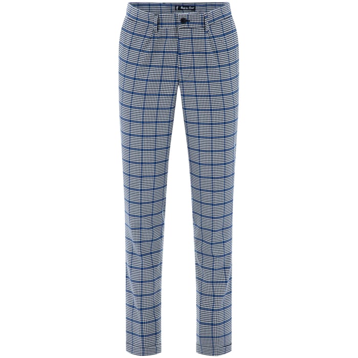Kaufen Sie Henk ter Horst Superstretch-Hose mit Karomuster Blau für nur € 89,95 bei Henk ter Horst fashion