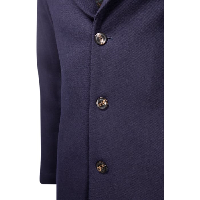 Kaufen Sie Henk ter Horst Kurzer Wintermantel aus Wolle Dunkelblau  für nur 99,95 € bei Henk ter Horst fashion