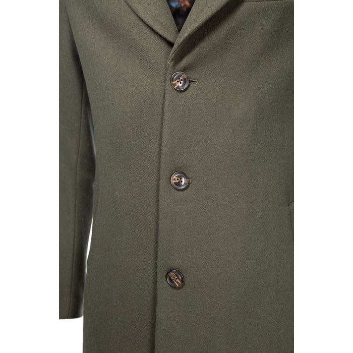 Kaufen Sie Henk ter Horst Kurzer Wintermantel aus Wolle Grün für nur 118,97 € bei Henk ter Horst fashion
