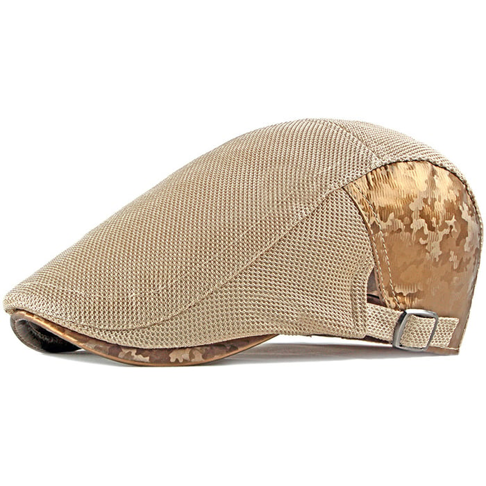 Kaufen Sie Sportief stijlvolle pet met dubbele klep in ademend micro mesh materiaal Beige für nur € 19,95 bei Henk ter Horst fashion