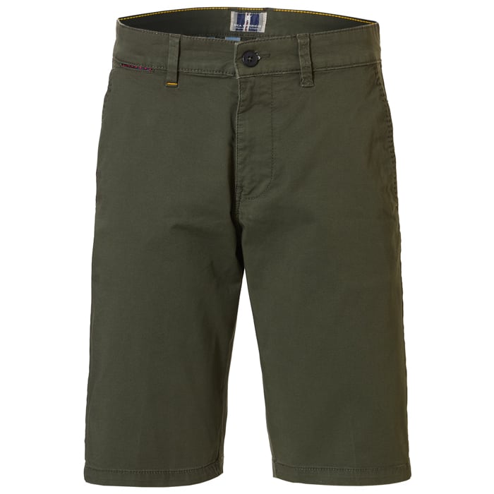 Kaufen Sie Sea Barrier heren korte broek stretch katoen chino Donkergroen für nur € 34,95 bei Henk ter Horst fashion