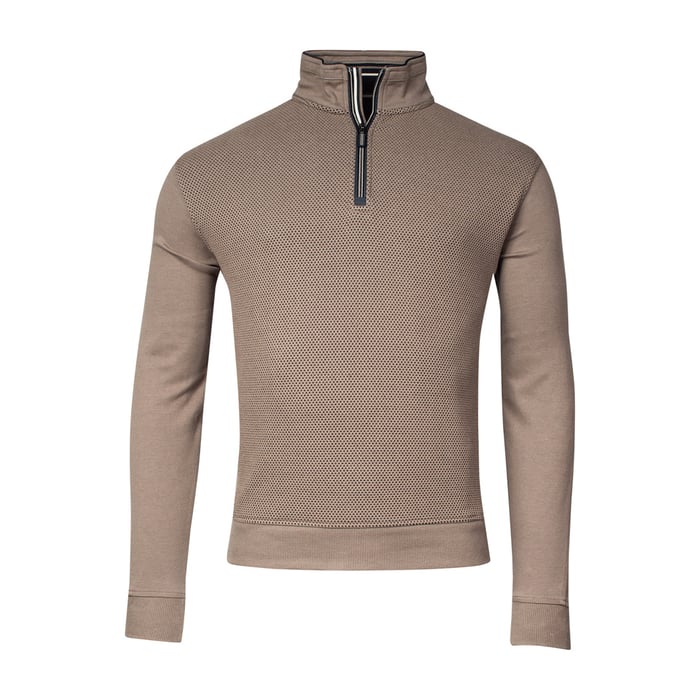 Kaufen Sie Baileys Trui met rits honingraad Olijfgrijs für nur 119,95 € bei Henk ter Horst fashion