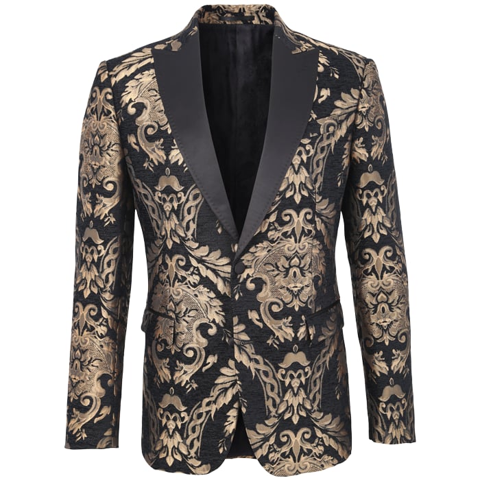 Kaufen Sie Barok colbert medaillion zwart Henk ter Horst Zwart für nur 132,97 € bei Henk ter Horst fashion