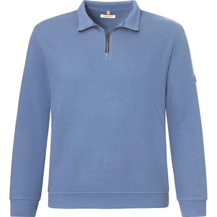 Kaufen Sie Redmond big men regular fit trui met rits Blauw für nur 59,99 € bei Henk ter Horst fashion