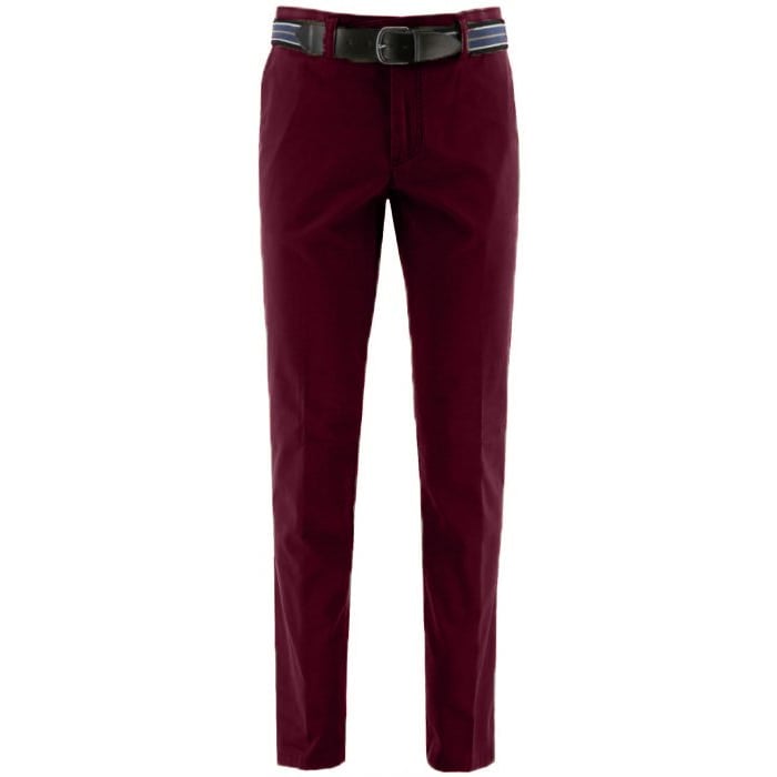 Kaufen Sie Katoenen pantalon bordeeaux met stretch für nur € 69,95 bei Henk ter Horst fashion