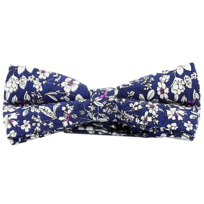 Kaufen Sie Fliege Blumen dunkelblau für nur € 29,95 bei Henk ter Horst fashion