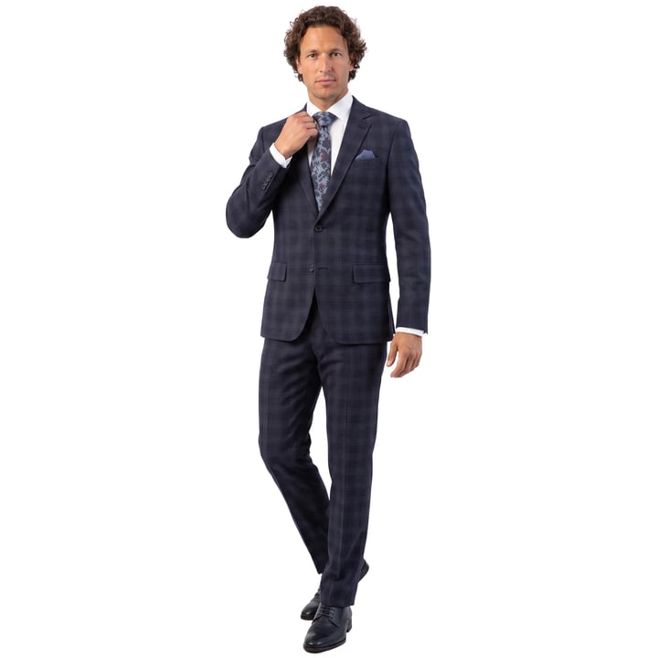 Kaufen Sie Henk ter Horst Schottenkaroanzug 2-teilig Dunkelblau für nur 159,94 € bei Henk ter Horst fashion