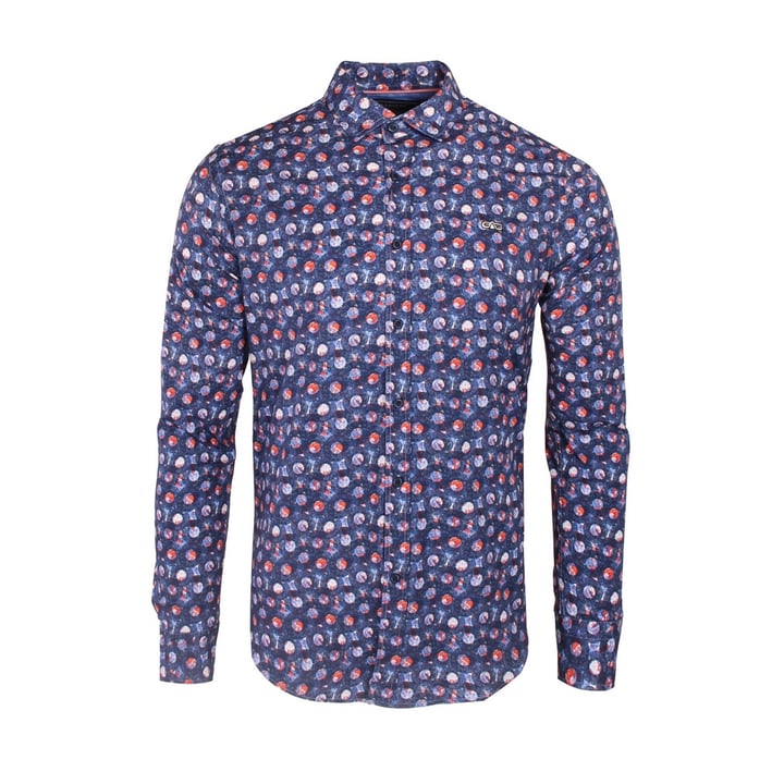 Kaufen Sie Oberhemd Lila mit Muster Gabbiano für nur € 34,98 bei Henk ter Horst fashion