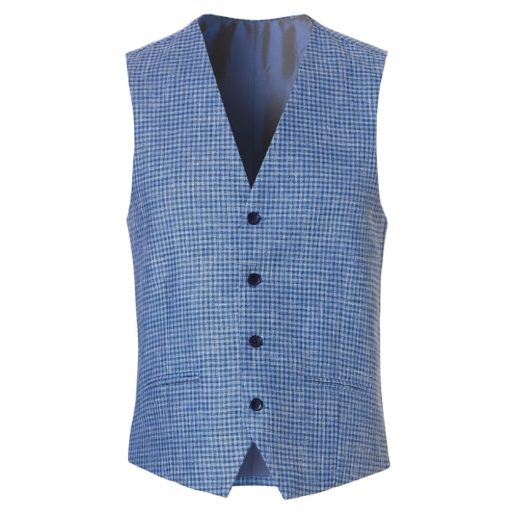 Kaufen Sie Henk ter Horst Weste kariert Blau für nur € 99,95 bei Henk ter Horst fashion