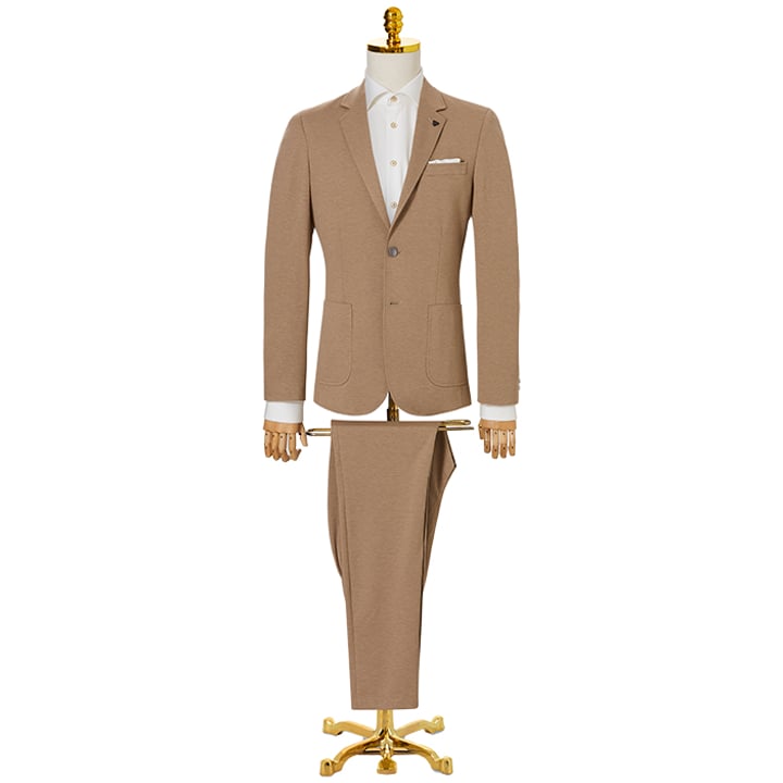 Kaufen Sie Henk ter Horst Flexx slim-fit 2-teilig Anzug mit Stretch Beige für nur 299,95 € bei Henk ter Horst fashion