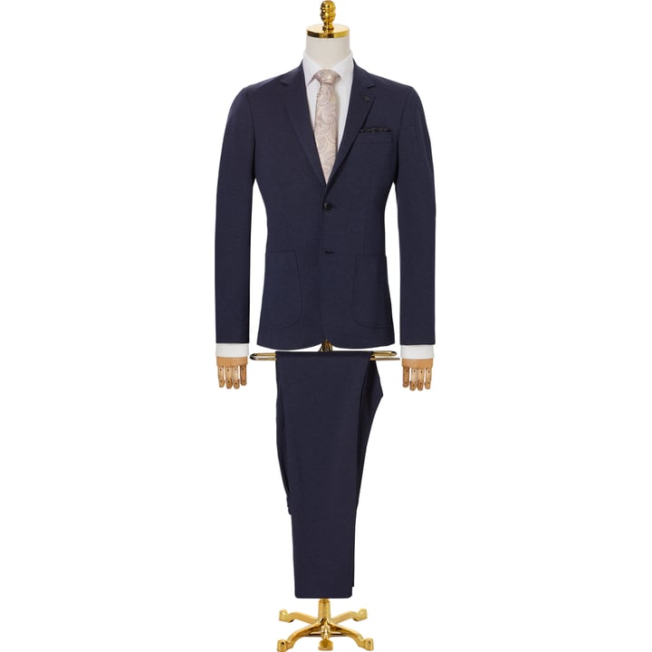 Kaufen Sie Henk ter Horst Flexx slim-fit 2-teilig Anzug mit Stretch Dunkelblau für nur 299,95 € bei Henk ter Horst fashion