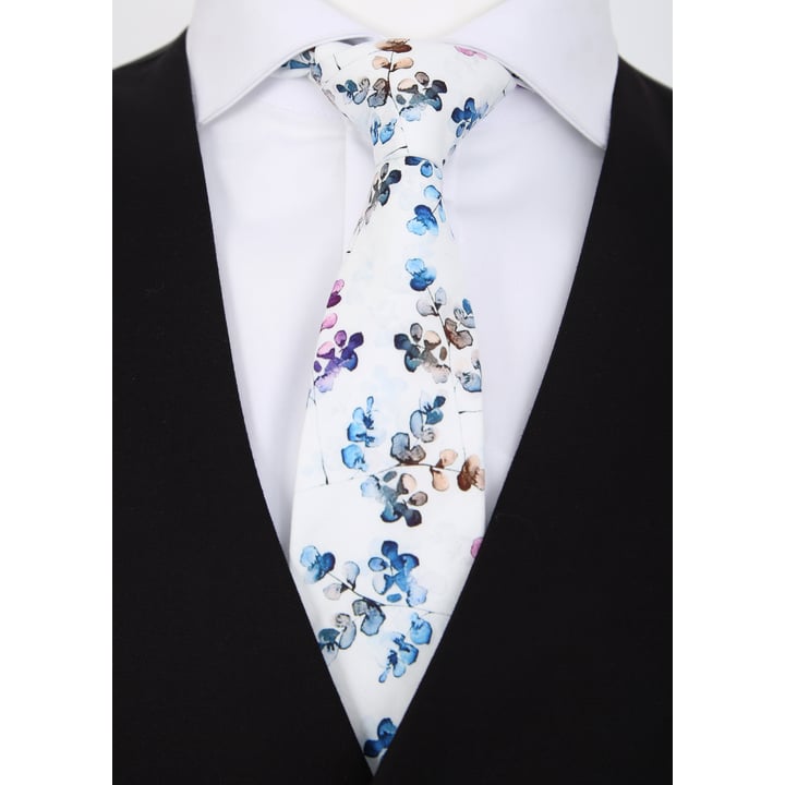 Kaufen Sie Henk ter Horst 100% katoenen stropdas met aquarel besjes print Lila für nur 39,95 € bei Henk ter Horst fashion