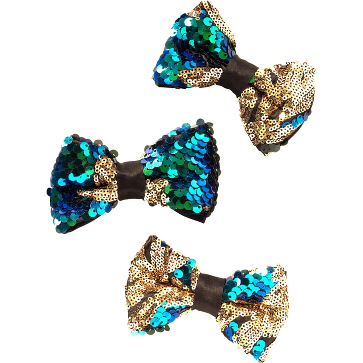 Kaufen Sie Henk ter Horst glitter pailletten iriserende vlinderstrik met gouden bloemenpatroon groen Groen für nur 19,95 € bei Henk ter Horst fashion