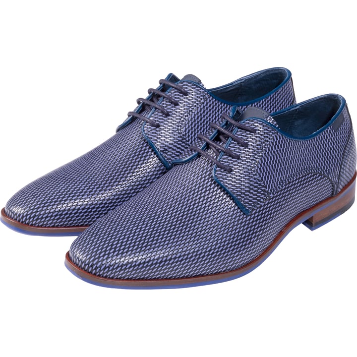 Kaufen Sie Henk ter Horst kalfslederen printschoen Blauw für nur 139,95 € bei Henk ter Horst fashion