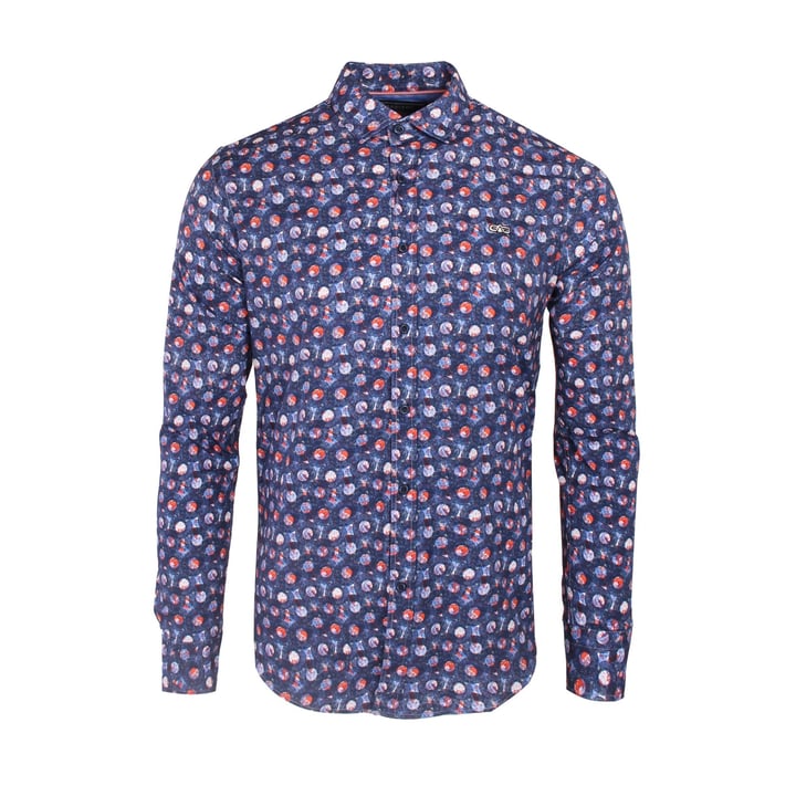 Kaufen Sie Oberhemd Lila mit Muster Gabbiano für nur € 34,98 bei Henk ter Horst fashion