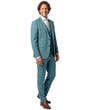 Kaufen Sie Henk ter Horst 3-teiliger Herrenanzug meliert Aqua für nur € 369,95 bei Henk ter Horst fashion
