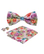 Kaufen Sie Fliege, Einstecktuch, Manschettenknöpfe Set. für nur € 49,95 bei Henk ter Horst fashion