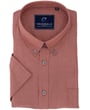 Kaufen Sie GCM Originals Big Man Hemd Kurzarm Leinenlook Lachs für nur  bei Henk ter Horst fashion