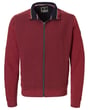 Baileys Strickjacke mit Wabe Dunkelrot