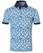 Kaufen Sie Baileys 100% katoen herenpolo gestipt Blauw für nur 79,95 € bei Henk ter Horst fashion
