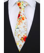 Kaufen Sie Henk ter Horst 100% katoenen stropdas met grafische bloemen print Oranje für nur 39,95 € bei Henk ter Horst fashion
