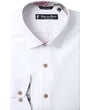 Kaufen Sie Henk ter Horst Weißes Businesshemd | Floraler Innenkragen | Easy Care | 100% Baumwolle für nur 79,95 € bei Henk ter Horst fashion