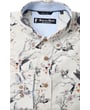 Kaufen Sie Henk ter Horst Langarmhemd | Vogel- und Blütenprint | 100% Baumwolle | Elfenbein für nur 79,95 € bei Henk ter Horst fashion