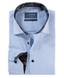 Kaufen Sie Ledûb overhemd met lange mouw modern fit speciale uitvoering Middenblauw  Donkerblauw für nur 89,95 € bei Henk ter Horst fashion