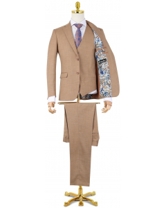 Kaufen Sie Henk ter Horst modern fit 3-teiliger Herrenanzug Hellbraun für nur 359,95 € bei Henk ter Horst fashion