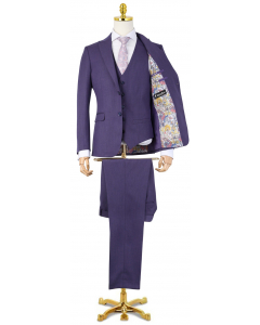 Kaufen Sie Henk ter Horst 3-teiliger Herrenanzug Lila für nur 339,95 € bei Henk ter Horst fashion