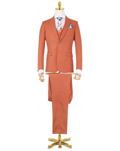 Henk ter Horst 3-teiliger Herrenanzug Brique