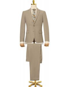 Kaufen Sie Kostuum 2 delig krijtstreep wolblend Henk ter Horst Beige für nur 339,95 € bei Henk ter Horst fashion