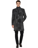 Kaufen Sie Henk ter Horst wintermantel met uitneembare stormflap. Patchwork geruit Antraciet für nur 239,95 € bei Henk ter Horst fashion