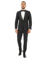 Kaufen Sie Smoking basic fit, 2-teilig, Schurwolle, schwarz für nur € 149,90 bei Henk ter Horst fashion